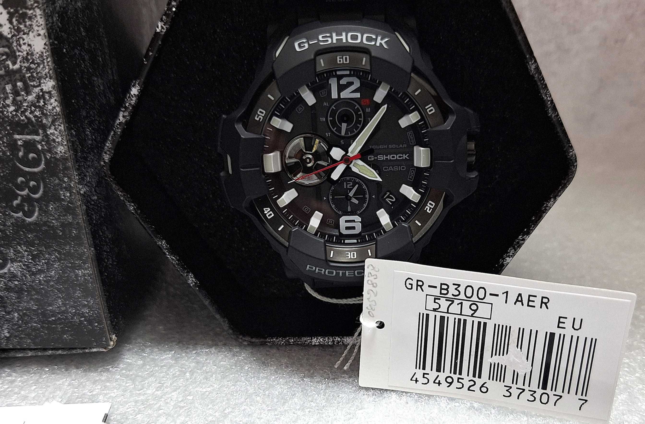 НОВ! 2 год. Гаранция! Casio G-Shock Gravitymaster GR-B300-1A