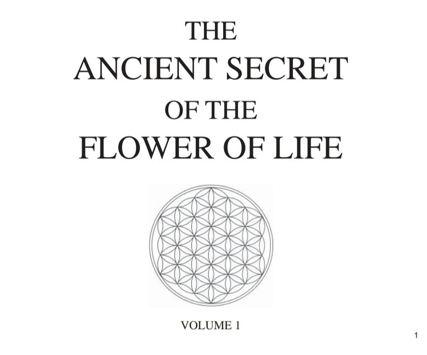The ancient secret of the flower of life