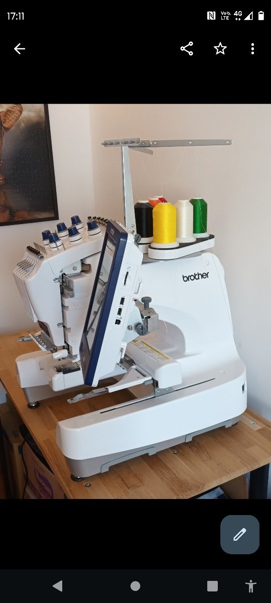 Brother PR670E Entrepreneur 6 Plus - Mașină de brodat profesională