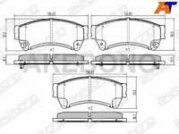 Колодки тормозные Mazda 6