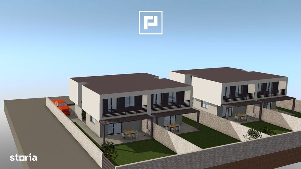 1/2 duplex în Giarmata, fază de proiect