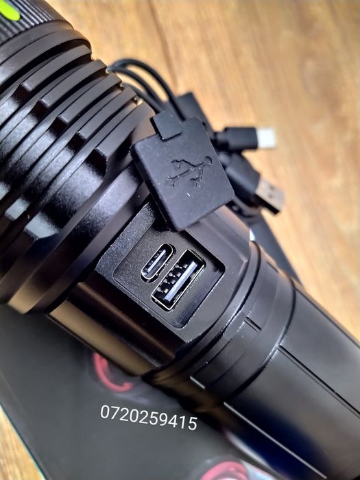 Lanterna Police Profesionala cu Led Tip Laser de putere mare