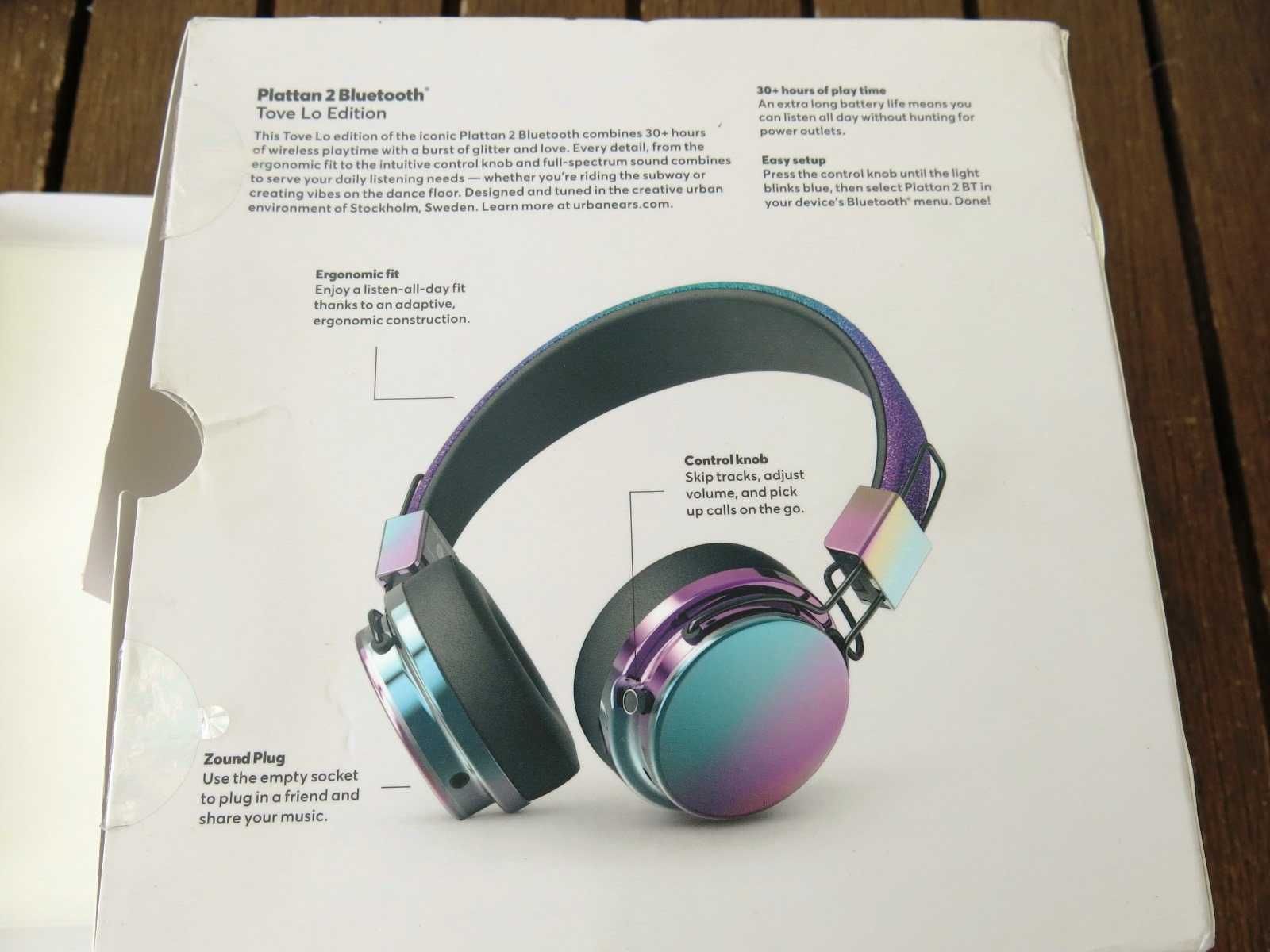 Безжични блутут слушалки Urbanears - Plattan 2, Tove-Lo Edition