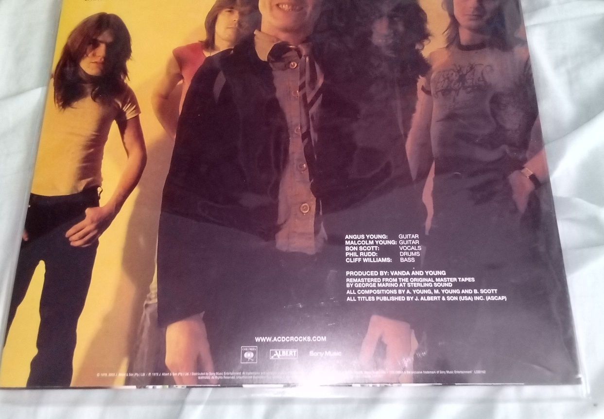 disc vinyl LP AC DC POWERAGE sigilat