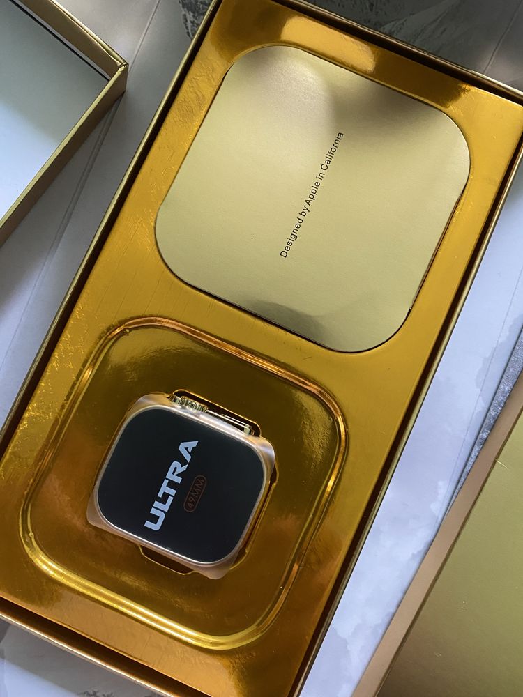 Smart soat 49mm gold rangida Smart watch