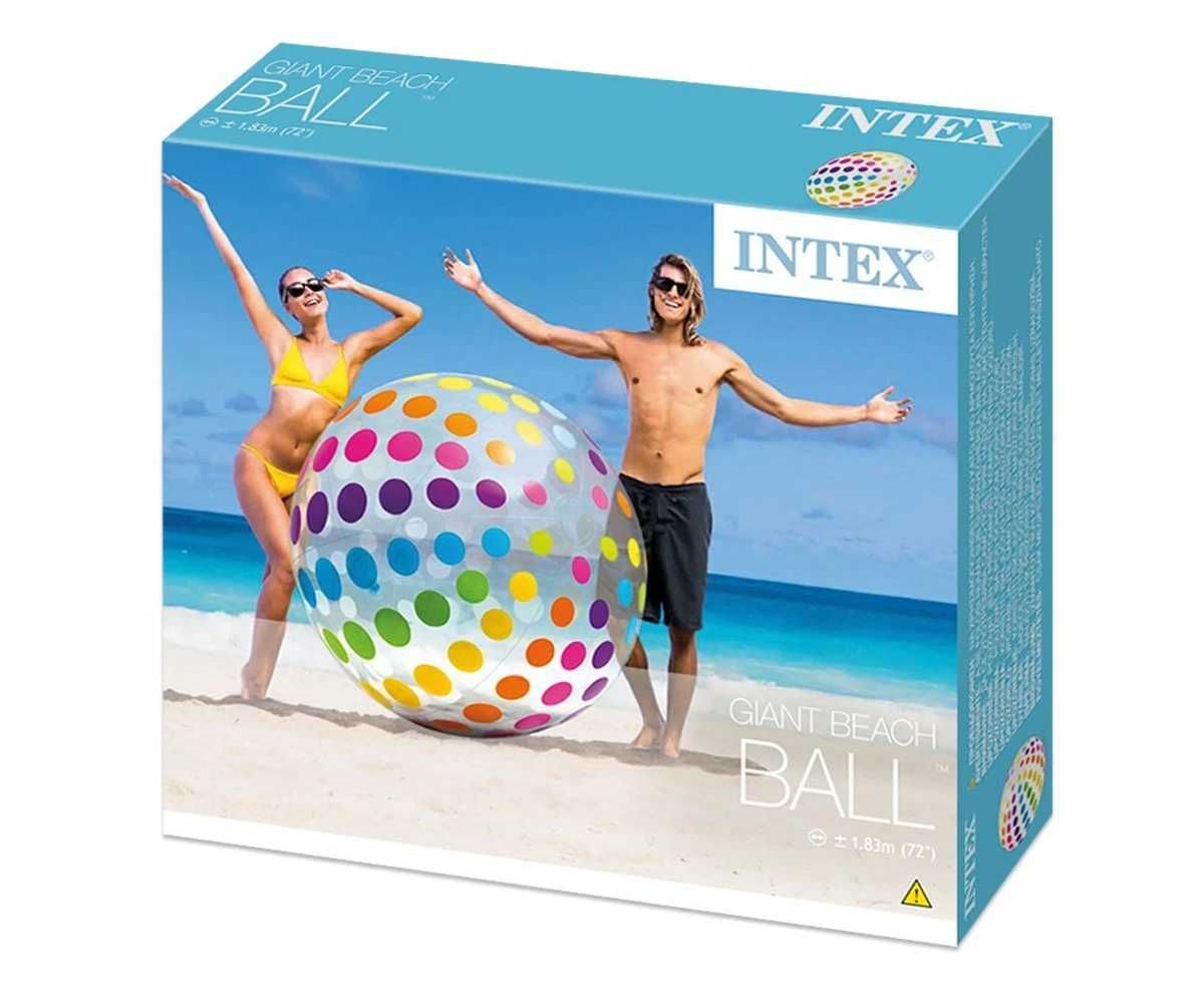 Гигантска надуваема топка INTEX Ø 183 см, за басейн