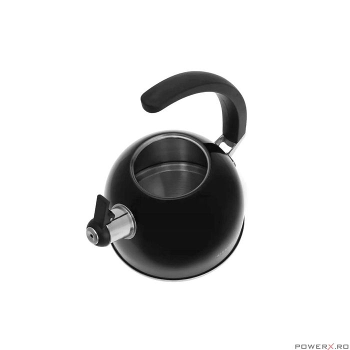 Fierbător tradițional fabricat din inox, ceainic 2.6 litri, 19-23