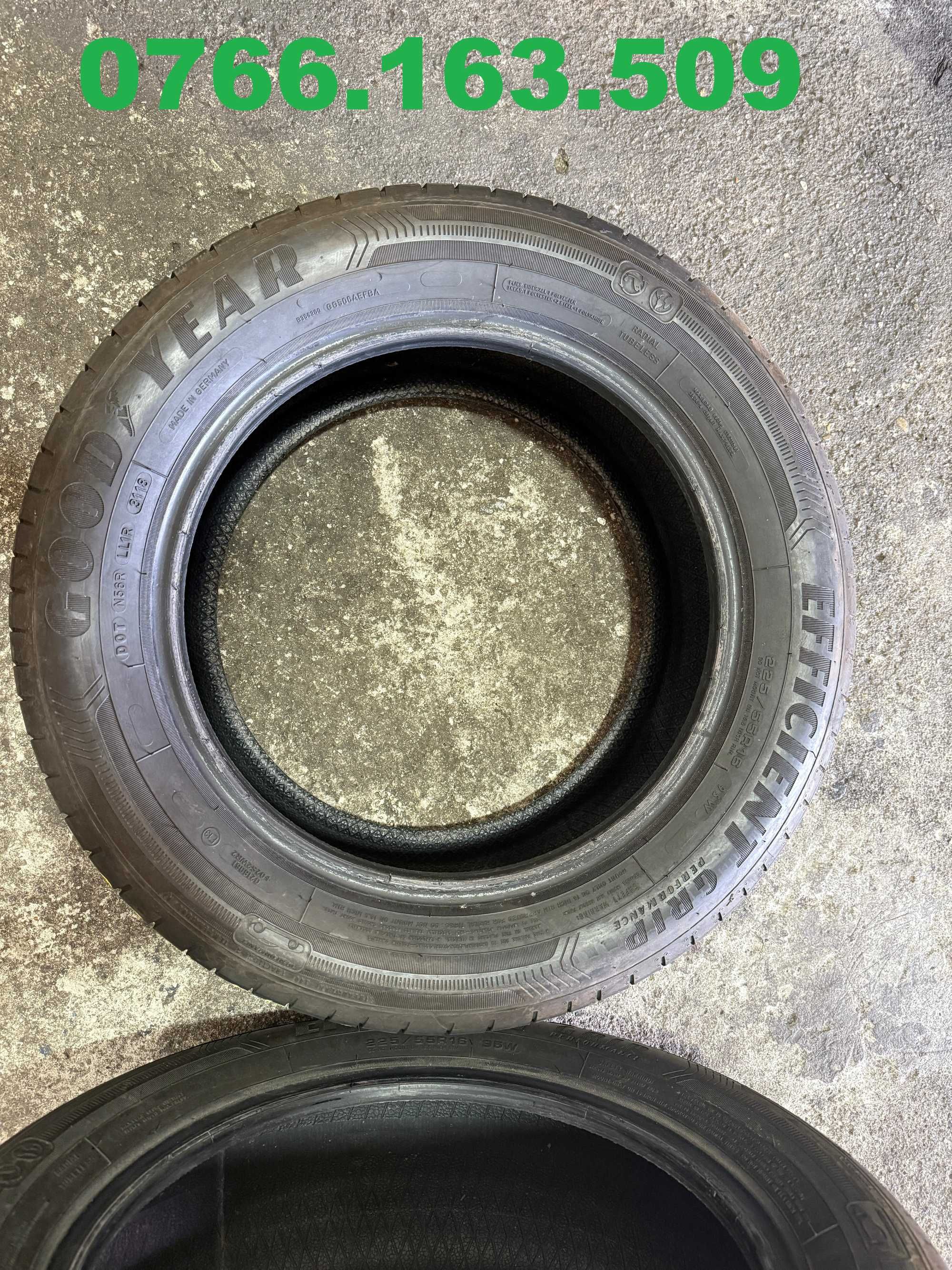 Vand 4 Anvelope Vara 225/55/16 GoodYear Efficient Grip 600lei toate 4.