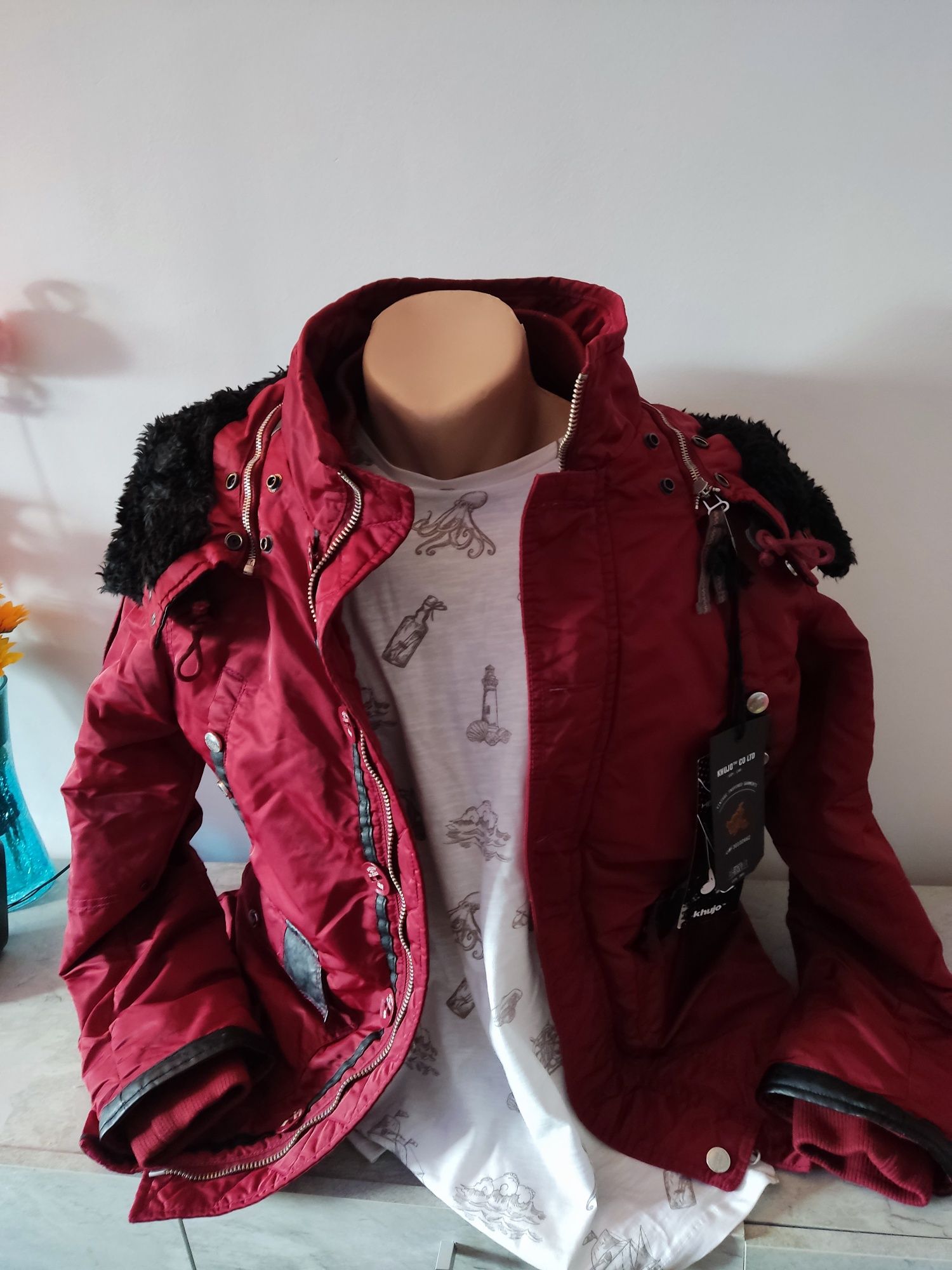 Khujo jacketa sport/geaca de barbat - marimea M - noua model 2023 UK