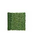 Gard artificial verde cu frunze iedera 300x100cm protectie vant/ soare
