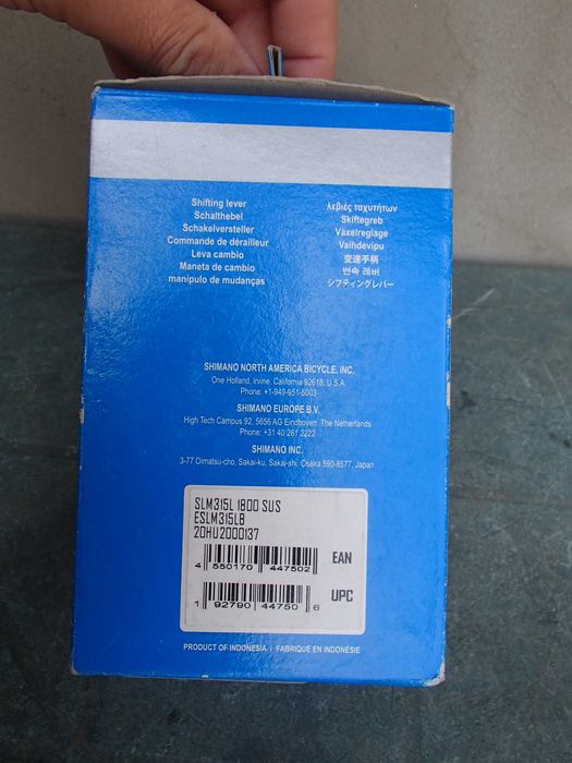 Shimano SL-M315 Rapid-Fire Plus -Pentru 3x8- 3x9-3x10