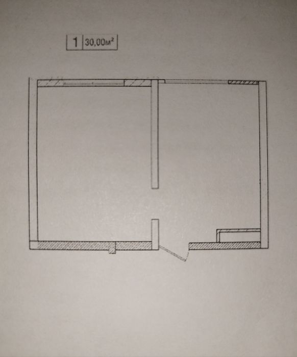 Продам однокомнатную квартиру 30 кв.м.м