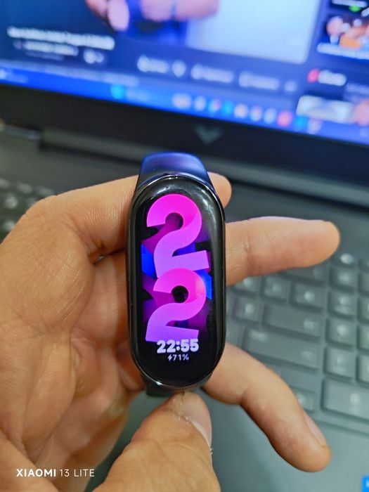 Mi fitness braslet global versiya qora rang