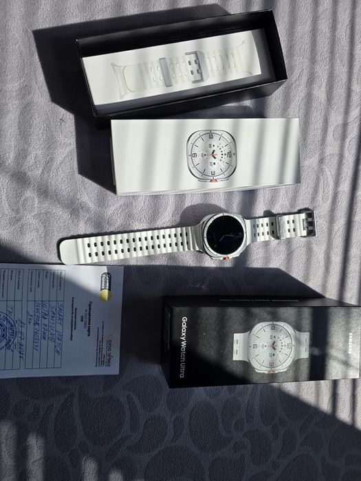 Samsung Watch Ultra White - 550 lv.