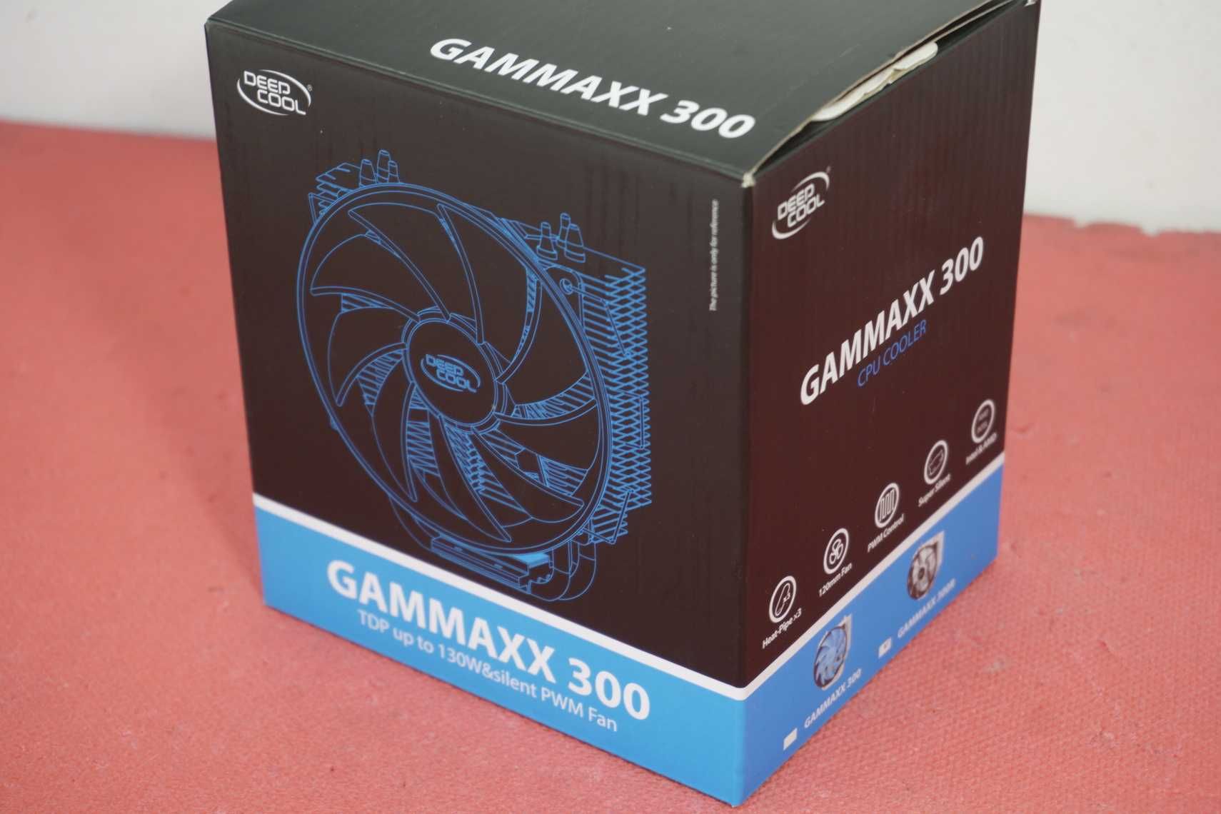 [115x, 1200, AM4] Охладител DeepCool Gammaxx 300 - 120mm red LED fan