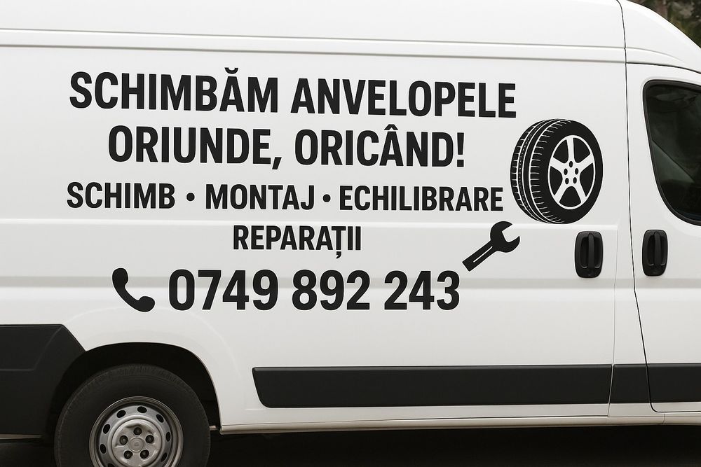 Servicii vulcanizare mobila NON STOP-Venim la tine!