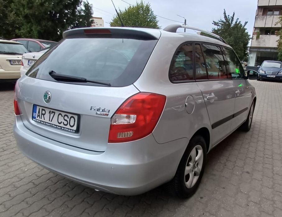 Skoda Fabia an 2011 Euro 5 , înmatriculată, Motor 1.6 TDI