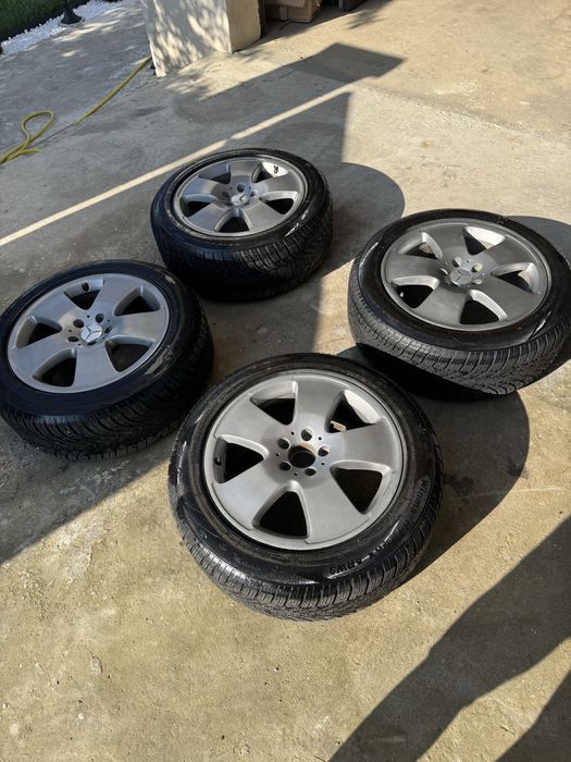 5x122 джанти с чисто нови гуми Mercedes w221