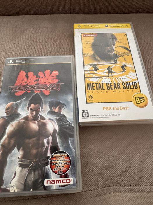 PSP: Tekken 6 и Metal Gear Solid: Peace Walker
