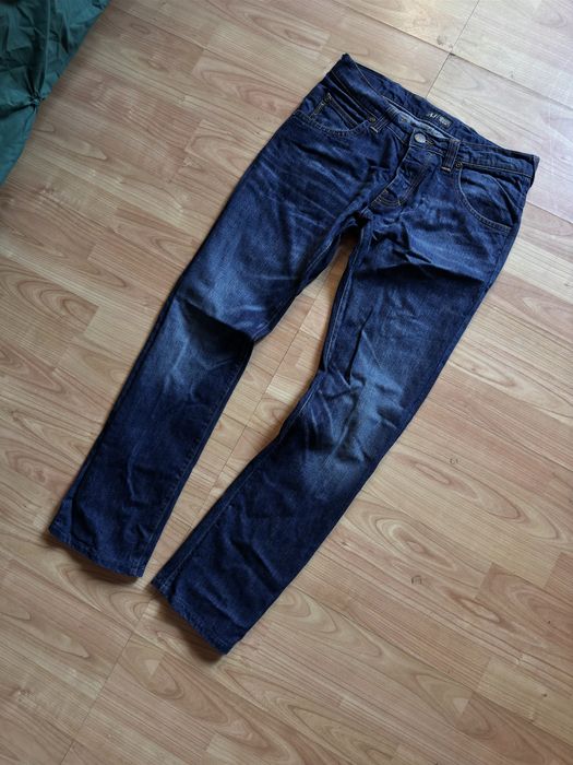 Pantaloni jeans blugi denim pants vintage Armani originali straight
