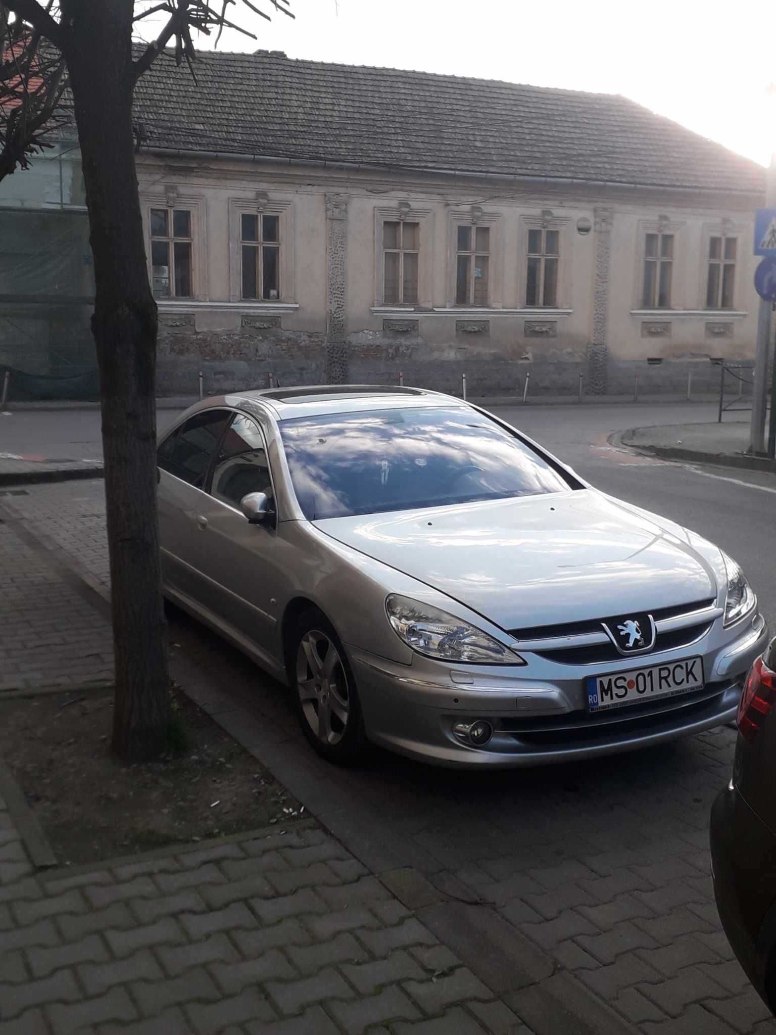 Limuzina Peugeot 607 HDI,V6,biturbo,automat de vanzare sau schimb