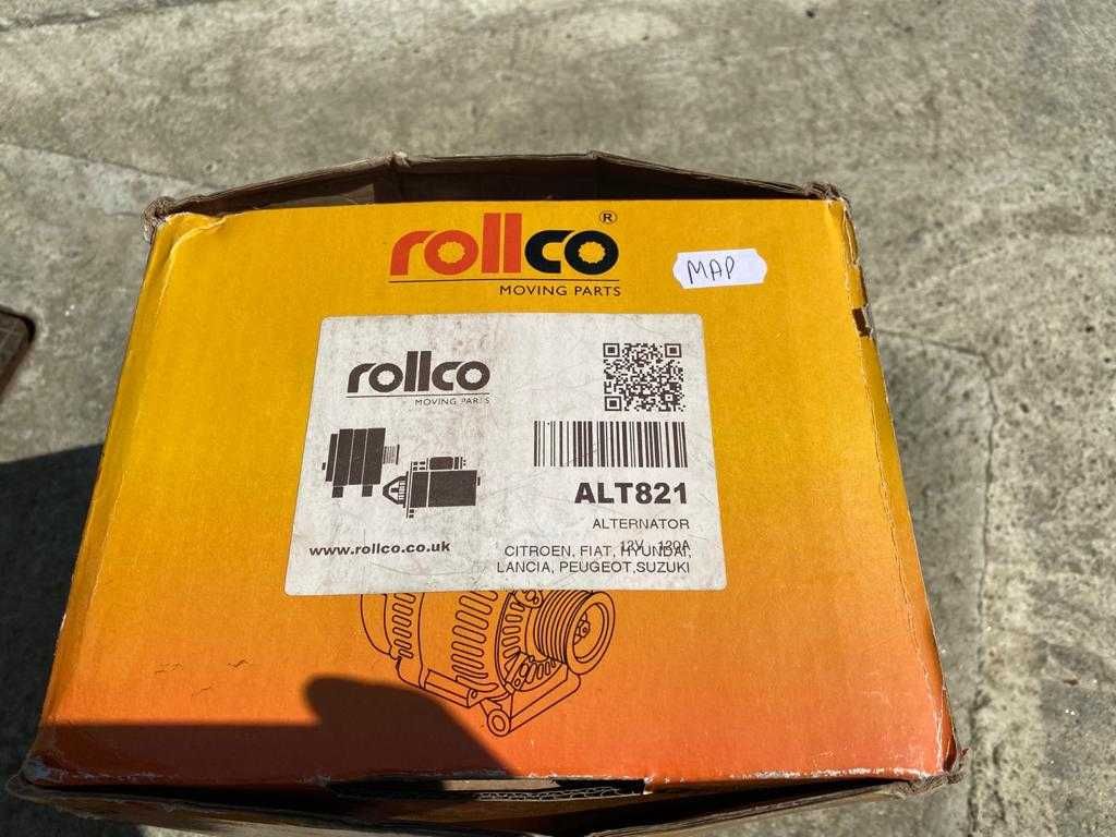 NOU alternator Rollco ALT82 UK Citroen, Fiat, Hyundai, Peugeot, Suzuki