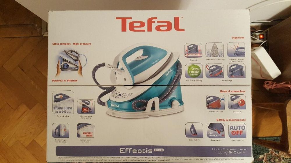 Vand statie de calcat Tefal noua