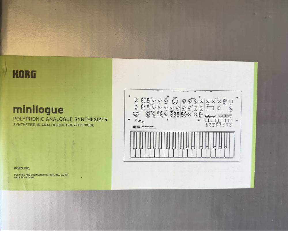 Korg Minilogue – 4-Voice Analog Polyphonic Synthesizer