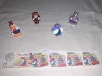 Set complet de 4 figurine Kinder Ferrero 1996 animale cu 3 bpz