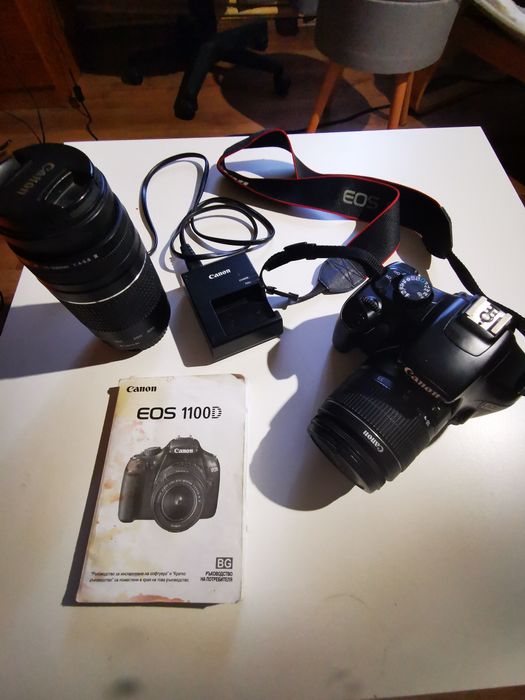 Canon 1100 D + 2 обектива