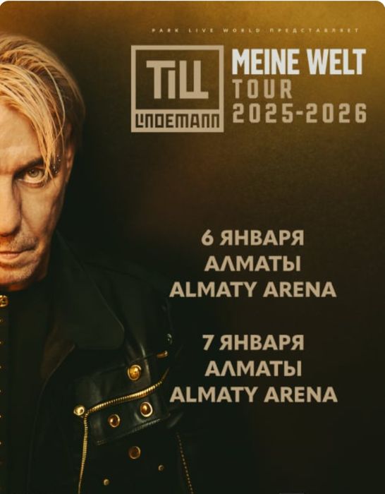 Билет на концерт Till Lindemann