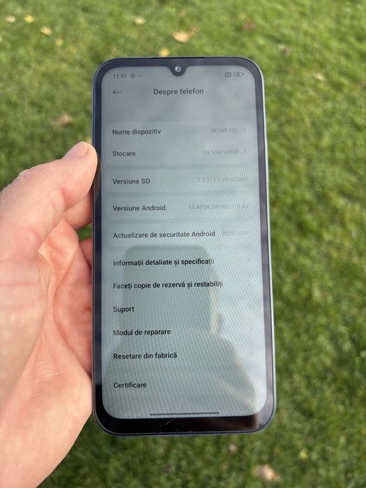 Redmi 13C ca NOU 4GB RAM cu 128GB ROM original impecabil