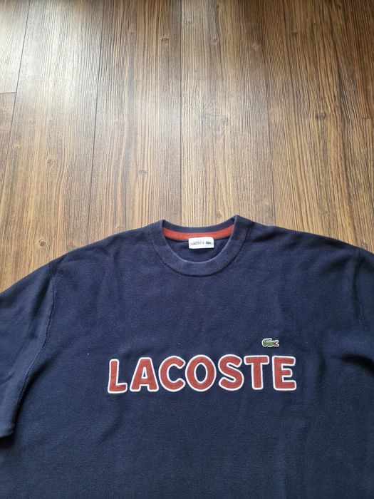 Страхотнен мъжки пуловер LACOSTE  размер 4XL