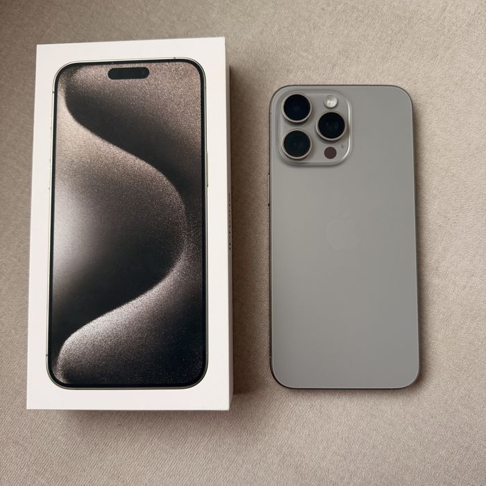 Iphone 15 pro max 512
