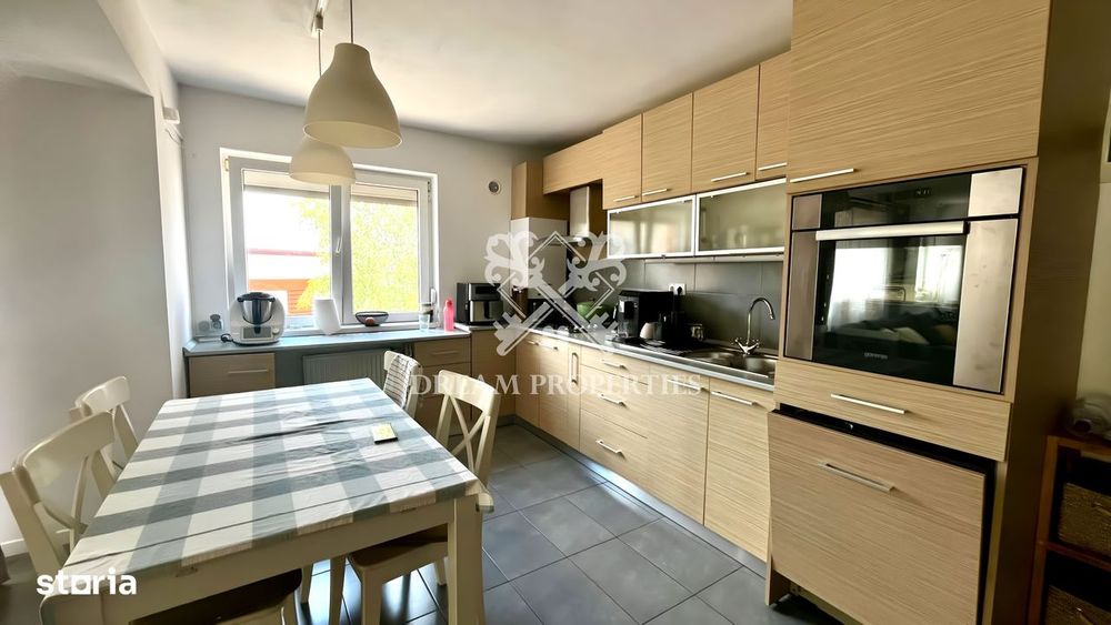Apartament 3 camere la cheie, balcon, curte proprie, zona Apahida