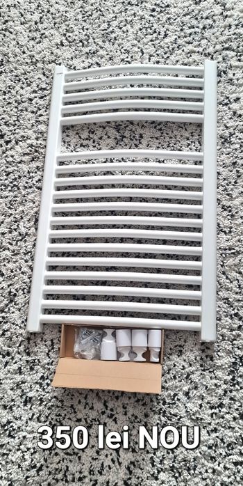 Calorifer radiator baie NOU 80x50 cm