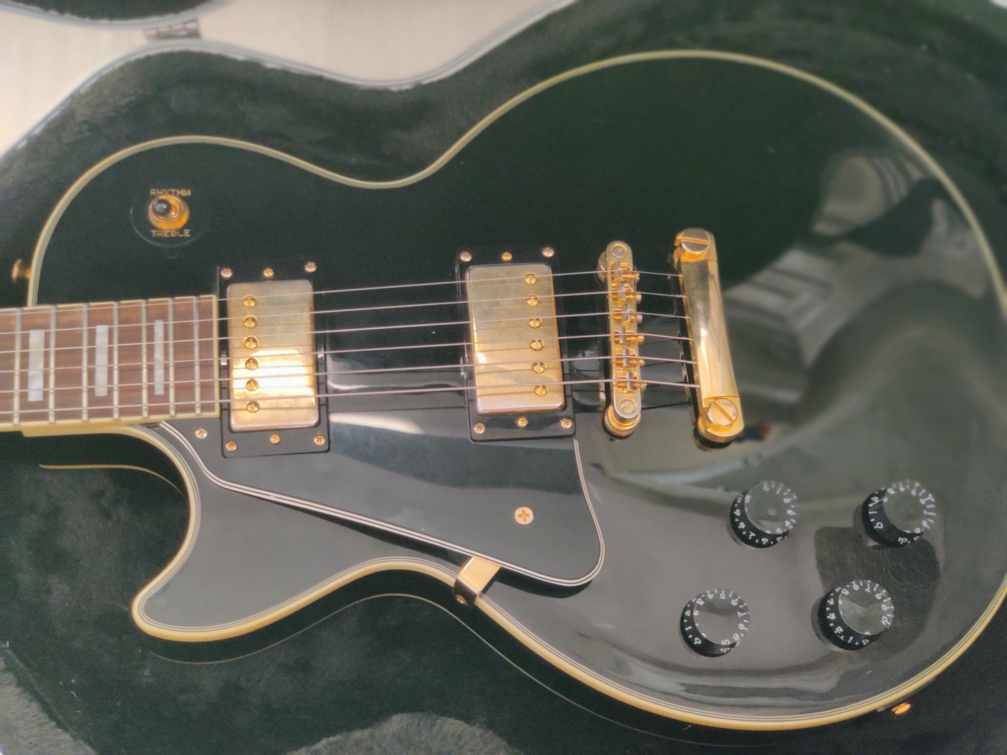 Epiphone Les Paul Custom Pro+case fab 2014