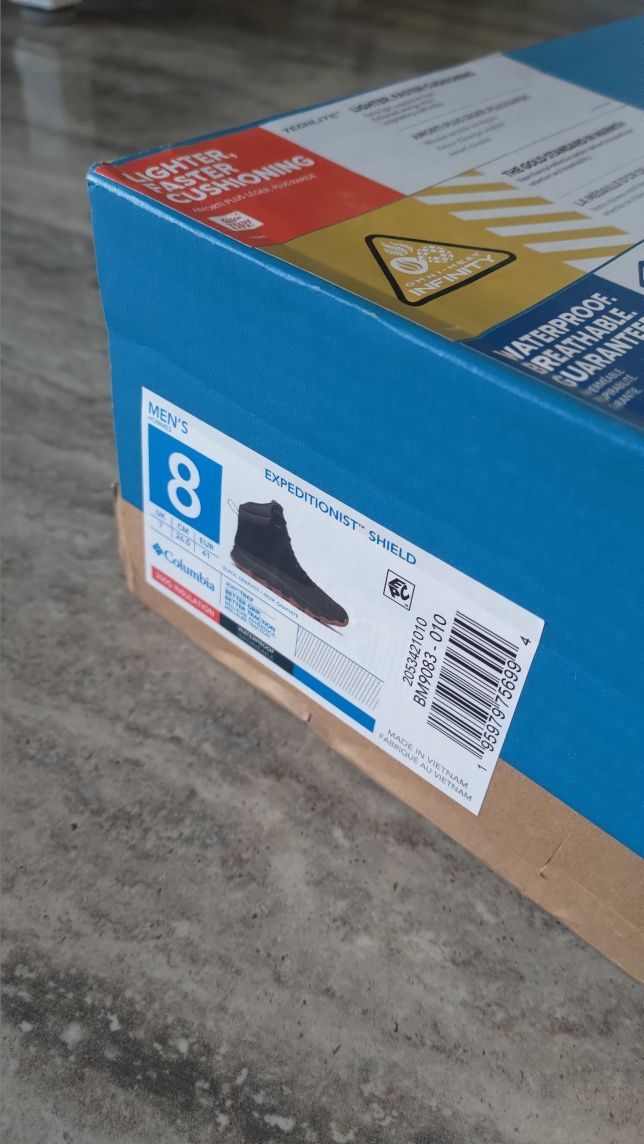 Ghete piele Columbia Nr 41