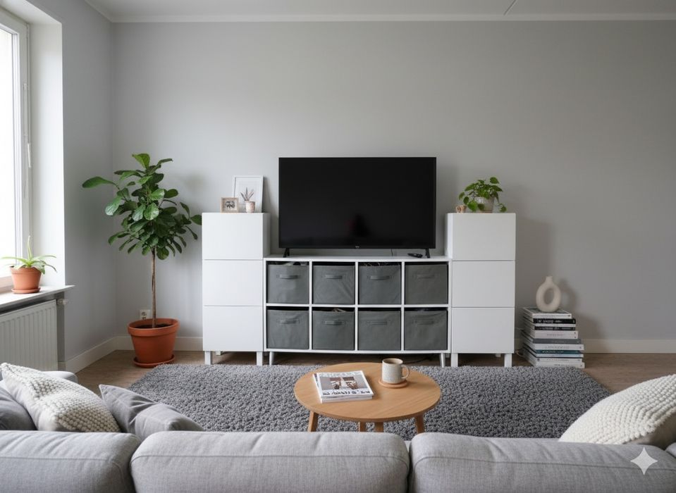 Стеллаж IKEA с 8 ящиками