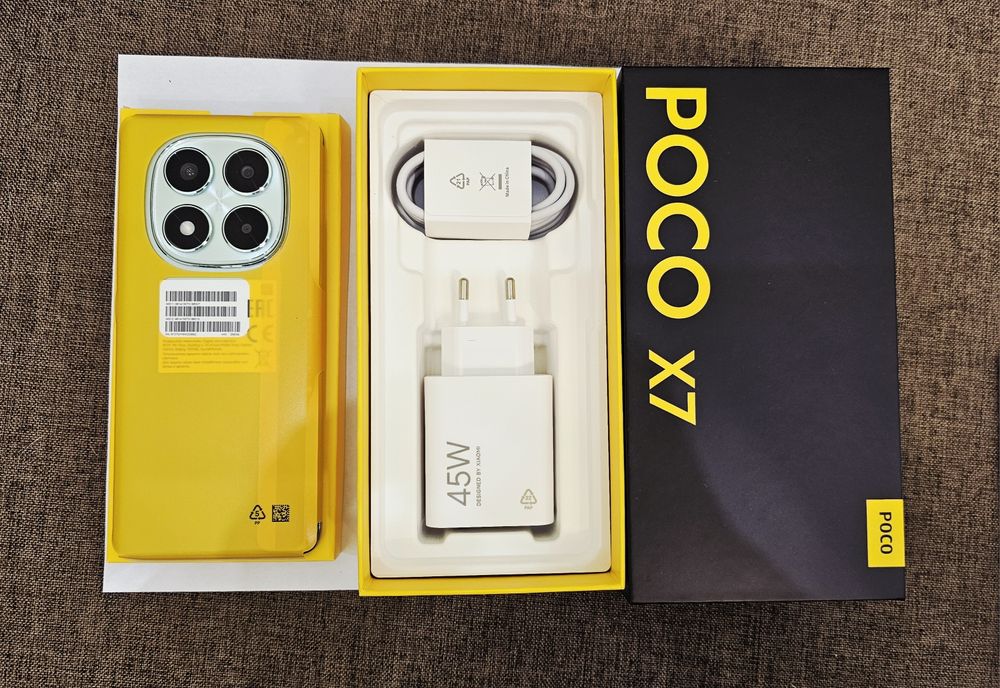 POCO 7X 256гб. Новый, полная комплектация.