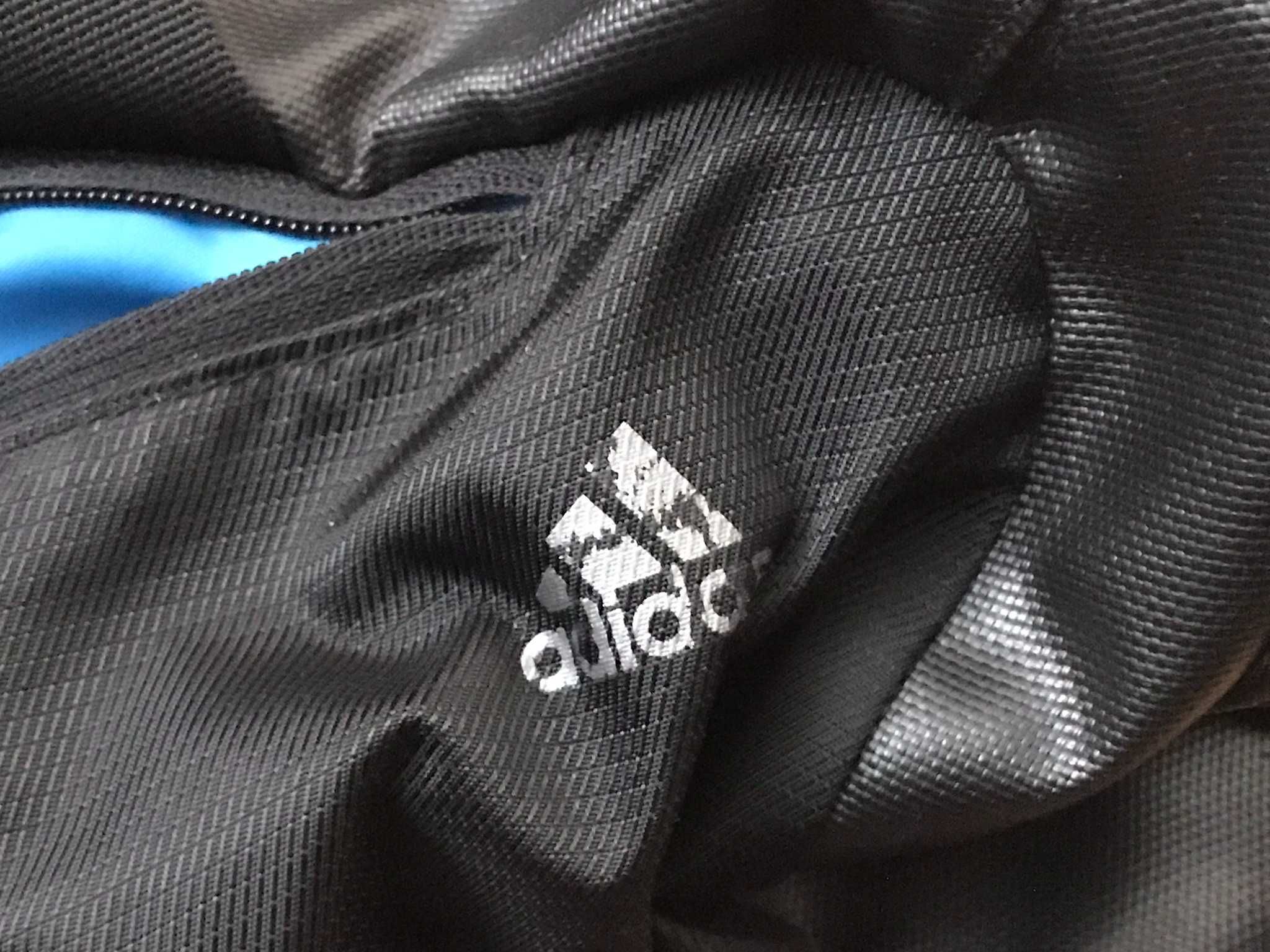 Спортен сак ADIDAS, 52 см, Черно/Синьо