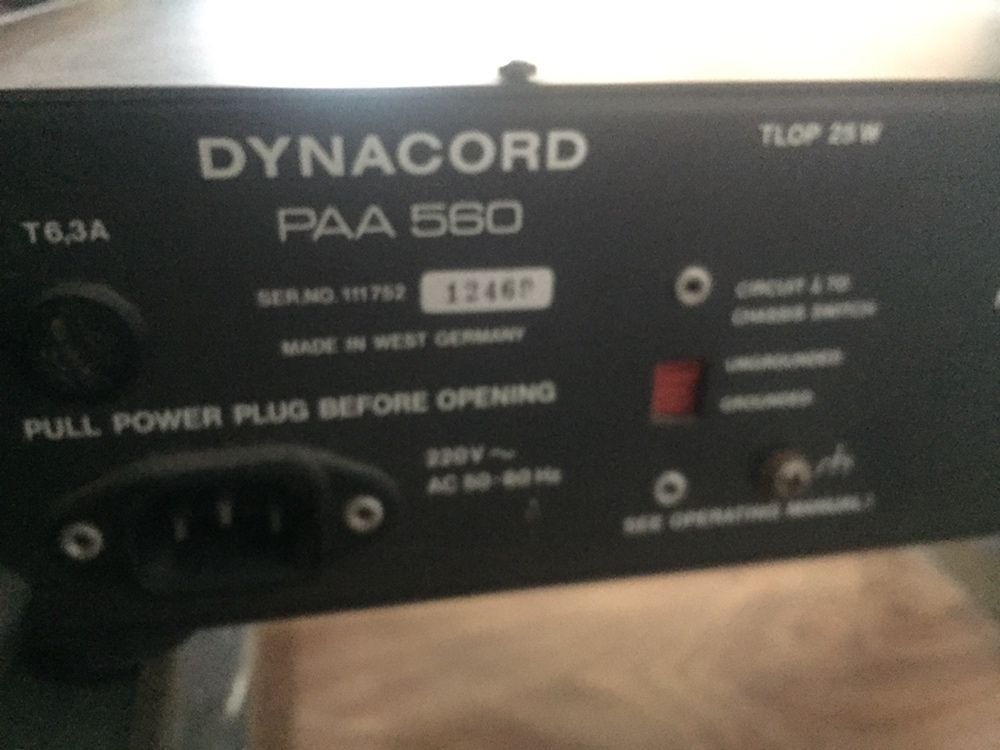 Mixer Dynacord si Putere Dynacord pt orchestra