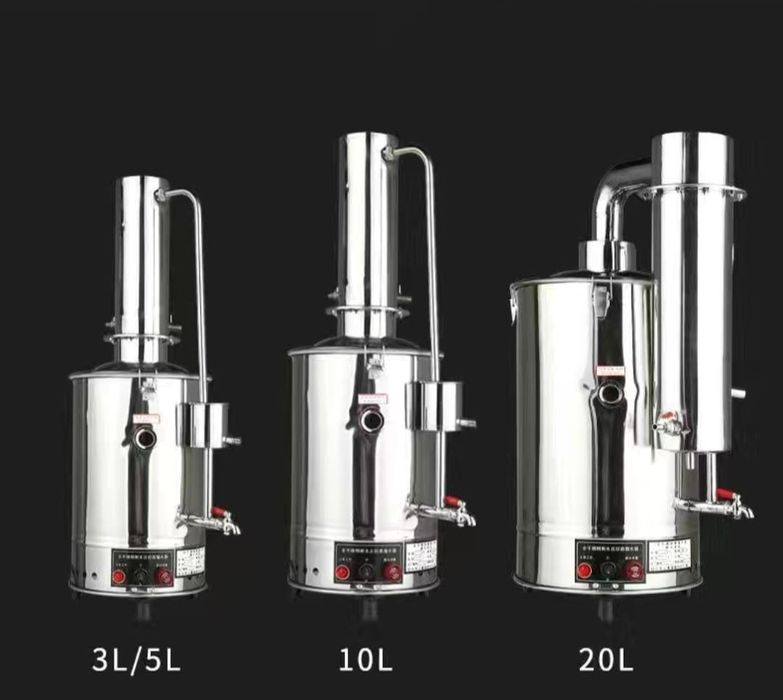 Дистилляторы воды 1, 3, 5, 10, 20, 30, 60 литров в час,