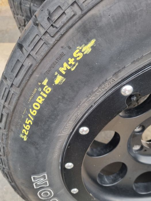 Jante DELTA  cu Anvelope  6x139   pe 18 Mickey Thompson