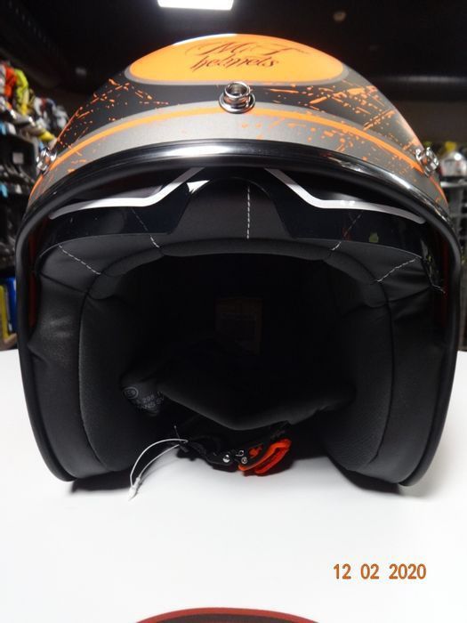 каска Mt helmets отворена каска ретро тъмни очила рокер  мото