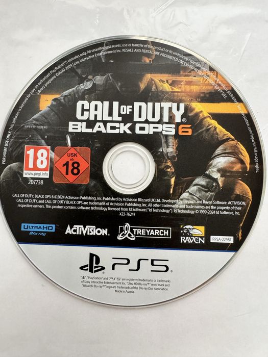 Игра на PS5 COD Black Ops 6