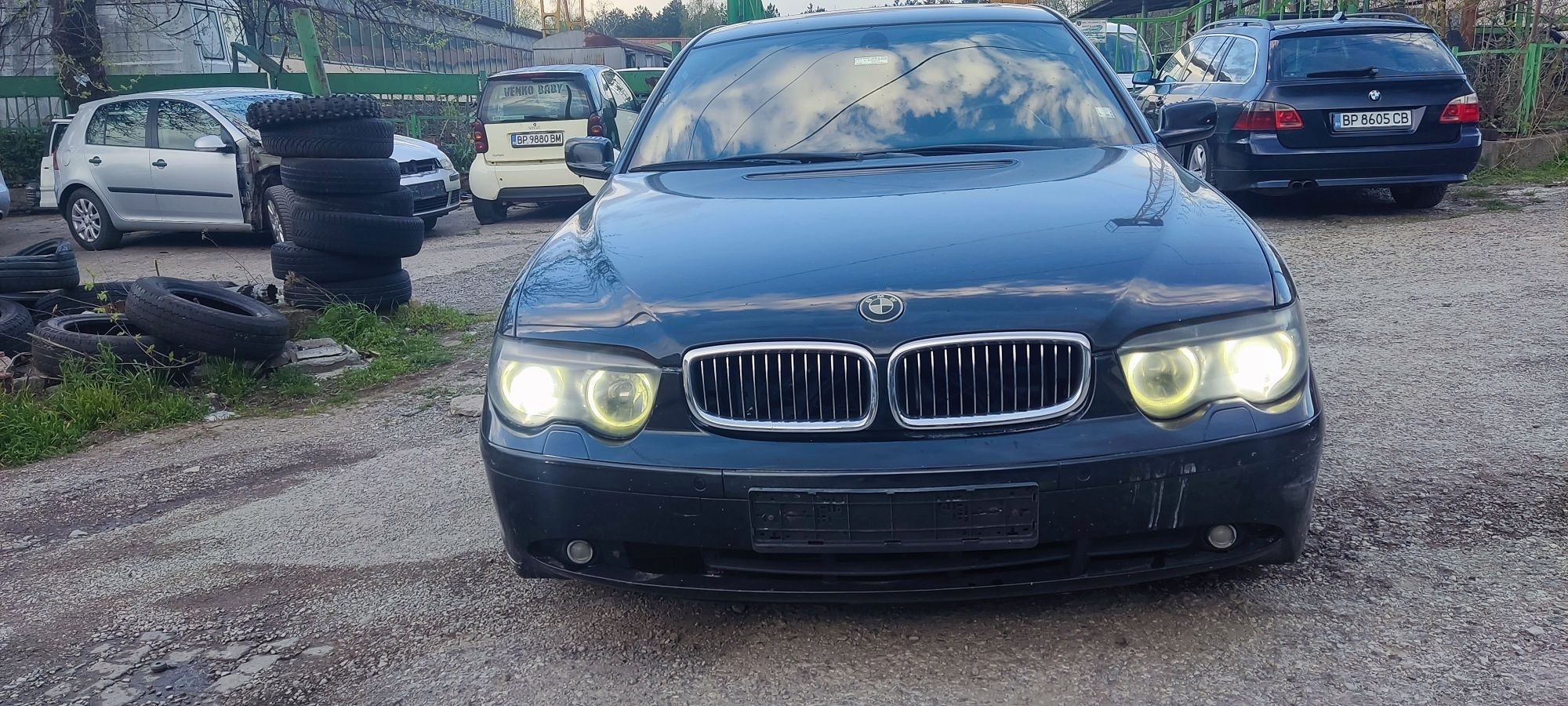 BMW 740 D на части