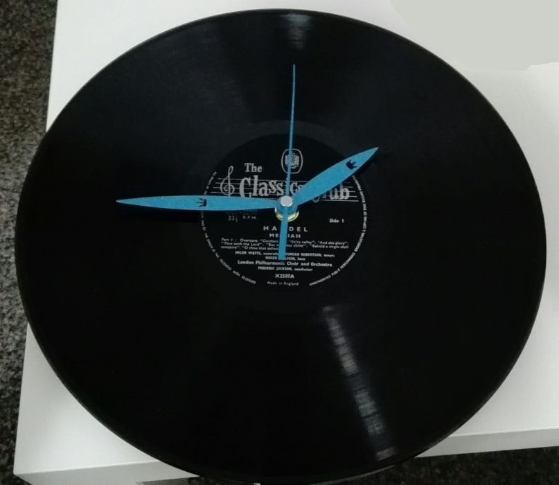 Ceas de perete disc vinil