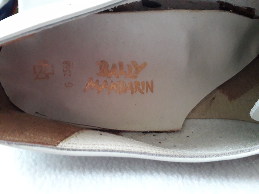 Pantofi vintage Bally Mandarin