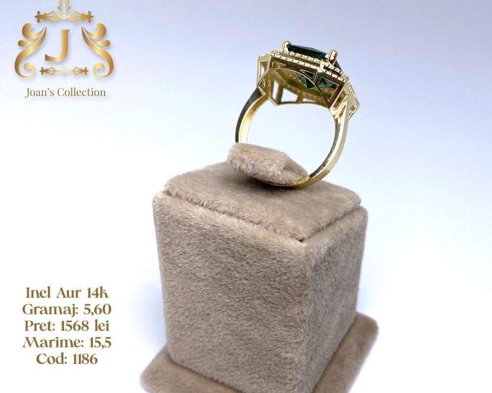 (1186) Inel Aur 14k 5,60g FB Bijoux Euro Gold Galati 320 lei gr